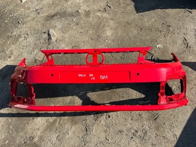 Vw polo 2g r-line бампер перед фото №1