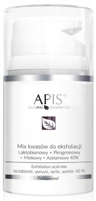 APIS MIX KWASÓW LAKTOBINOWY, PIROGRNOWY, MLEKOWY, AZELAINOWY 40%