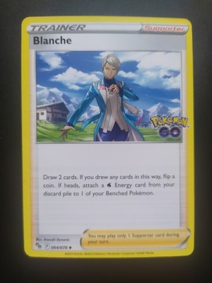 Blanche Pokemon Go 064/078 POKEMON TCG