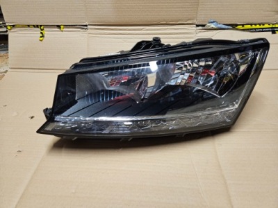 Skoda fabia 3 рестайлинг  led фара левая перед передний фото №1