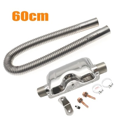 60-300CM WITH STEEL STAINLESS SILENCER SILENCER CALIPERS BRACKET GAS VENT~5357  