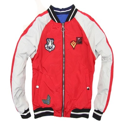 BOMBERKA DAMSKA KURTKA DWUSTRONNA JESIENNA M