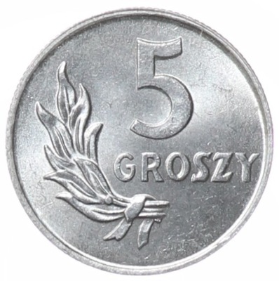 5 Groszy - Polska - 1949 rok