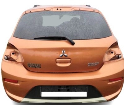 Mitsubishi space star cross 16 - крышка багажника задняя поддон бампер фото №1