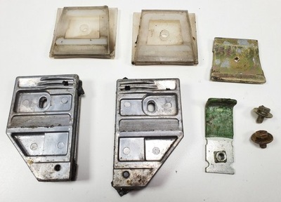 Тримачі скло лівий перед mercedes w126 sec фото №1