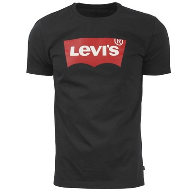 T-shirt Koszulka Levis Męska Czarna r. M