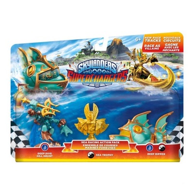 Figurki Skylanders Superchargers Sea Racing Action Pack Sea Trophy