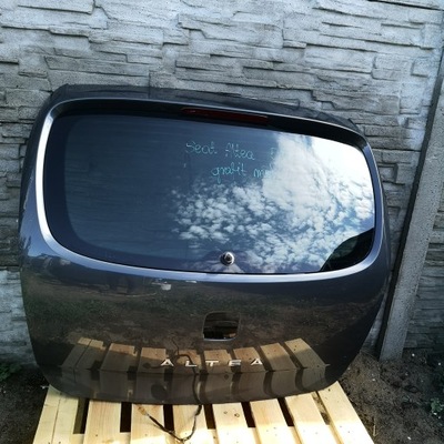 Altea 5p крышка багажника задняя графитовая без оснащения фото №1