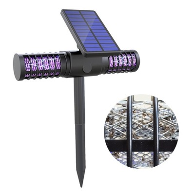 Solarna lampa przeciw komarom zewnętrzna wodoodporna