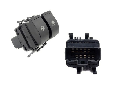 Перемикач кнопка вікон скло megane scenic ii фото №1