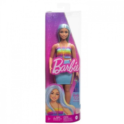 Barbie Fashion Niebieskie włose FBR37 HRH16