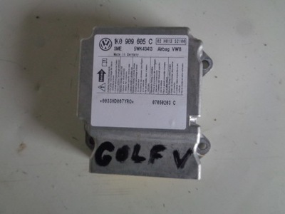 Датчик подушка безопасности vw golf v plus 1k0909605c фото №1