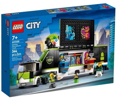 LEGO CITY 60388 CIĘŻARÓWKA NA TURNIEJ GIER, LEGO