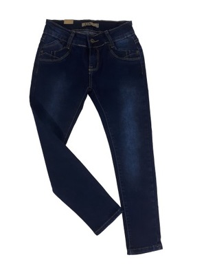 Spodnie jeansowe dziewczęce 122/128 (8)