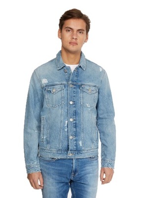 TOMMY HILFIGER KURTKA JEANSOWA MĘSKA RGLR DENIM L