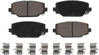 Dodge caravan town country journey fiat freemont 2012-2017 тормозные колодки задняя d1596 фото №1