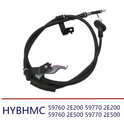 2PCS PARKING BRAKE BRAKE CABLE REAR LEFT FITS PARA HYUNDAI TUCSON 20~35952  