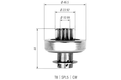 MAGNETI MARELLI BENDIX MAGNETI AMB0272 RENAULT