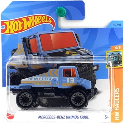 HOT WHEELS MERCEDES-BENZ UNIMOG 1300L