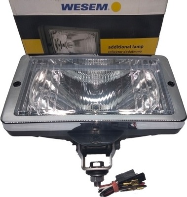 Фара протитуманна фара хром білий 12v 24v h3 łódź фото №1