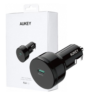 Aukey CC-Y13 ultraszybka ładowarka samochodowa 1x USB-C