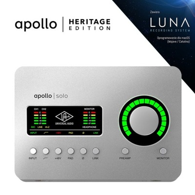 UNIVERSAL AUDIO Apollo Solo Heritage Edition