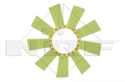 Nrf 49811 колесо вентилятора, охолодження двигуна фото №1