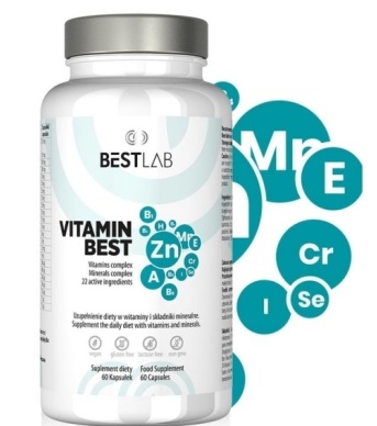BestLab VitaMinBest witaminy i minerały 60 kapsułek