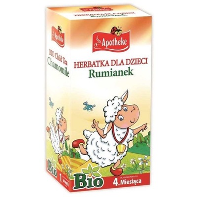 Herbatka Dla Dzieci Rumianek Bio 20x1g Apotheke