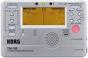 Srebrny styl TM50 Korg TM-50 TM-60 TunerMetronome