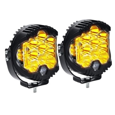 2x 75w автомобиль лампа рабочая противотуманная led фары 12v/24v 5 cali фото №1