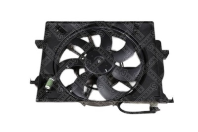 Вентилятор радиатора с рамка hyundai i20 sb11 accent 12-13 фото №1