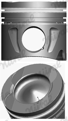 PISTON 83,5 (+0,50) FITS DO: MERCEDES A (W176), B SPORTS TOURER (W246,  