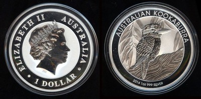 AUSTRALIA - 1 Dollar 2014 - KOOKABURRA - - UNC