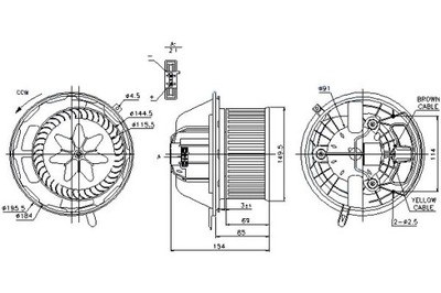 NISSENS SOPLADOR BMW 1 (E81) 1 (E82) 1 (E87) 1 (E8  