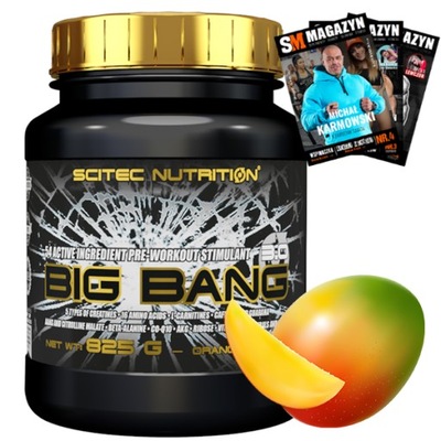 SCITEC BIG BANG 3.0 825G PRZEDTRENINGÓWKA KREATYNA