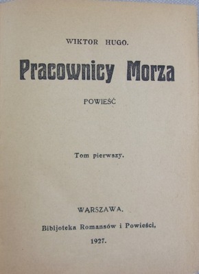 Pracownicy Morza 1927r.