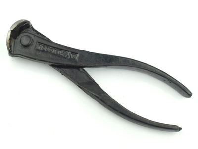 obcęgi cęgi płaskie kute PRL