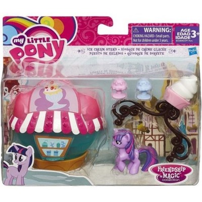 MY LITTLE PONY STOISKO Z LODAMI TWILIGHT B5568