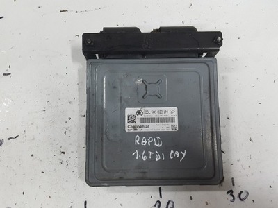 Skoda rapid 12-17r 1.6 tdi cay бортовий комп'ютер двигуна фото №1