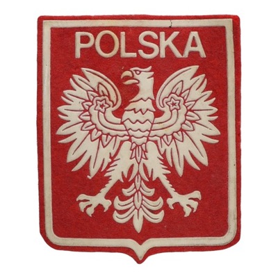 NASZYWKA godło herb POLSKA Orzeł PRL