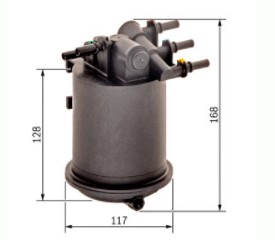 FILTRO COMBUSTIBLES RENAULT  