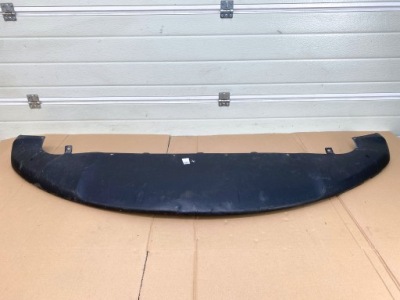 Tesla model s спойлер молдинг защита накладка плита бампера перед фото №1