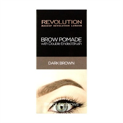 Makeup Revolution Brow Pomade Pomada do brwi Dark