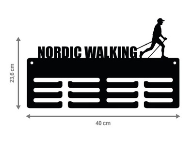 Wieszak na medale NORDIC WALKING 190.2 40cm