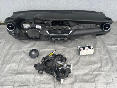 Alfa romeo stelvio qv консоль подушки безопасности ремни подушка безопасности комплект 2017- кожа фото №1