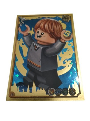 ZŁOTA KARTA LEGO Harry Potter Numer 41 Ron Weasley