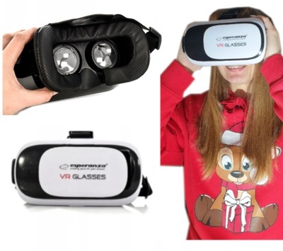 GOGLE VR OKULARY WIRTUALNA RZECZYWISTOŚĆ 3D