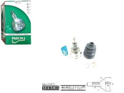 Шарнир приводной наружный mitsubishi lancer viii фото №1