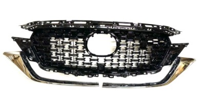 Решітка радіатора решітка радіатора бампера mazda cx5 cx-5 lift 2022-молдинг хром фото №1